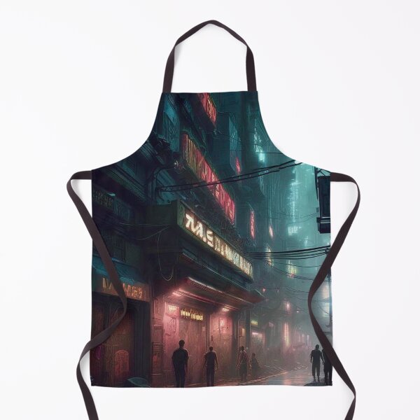 Item preview, Cyberpunk City Streets 4 - Sci Fi Art concept designed and sold by Delerat7.