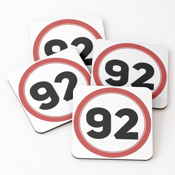 Item preview, Speed limit 92, happy 92nd birthday designed and sold by Wolagno.