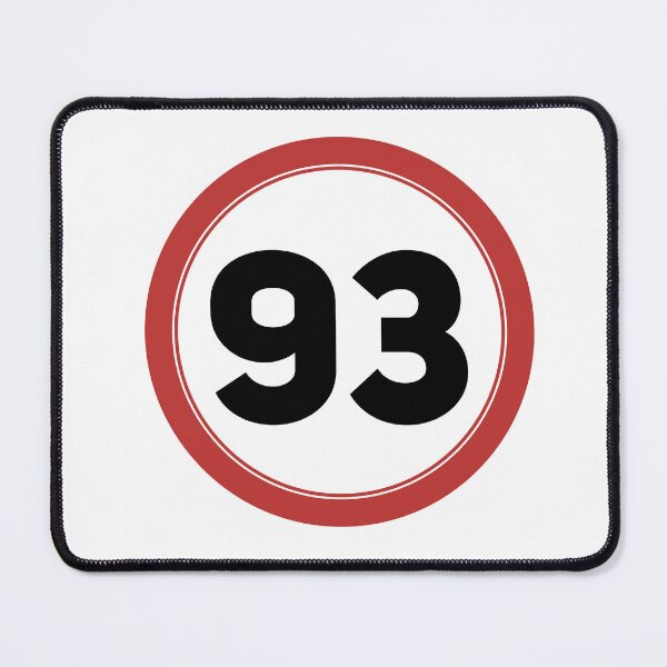 Item preview, Speed limit 93, happy 93rd birthday designed and sold by Wolagno.