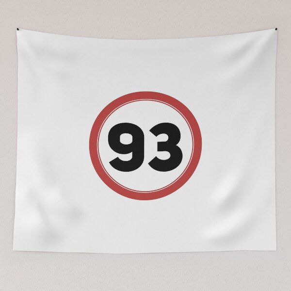 Item preview, Speed limit 93, happy 93rd birthday designed and sold by Wolagno.