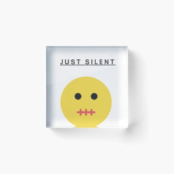 Item preview, Just silent designed and sold by Nizarri.