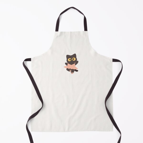 Item preview, little black kitty doing ballet designed and sold by fluffybutton.