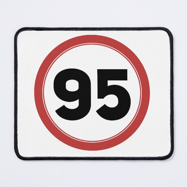 Item preview, Speed limit 95, happy 95th birthday designed and sold by Wolagno.