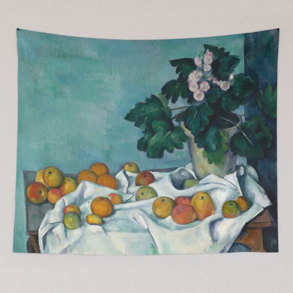 Item preview, Still Life with Apples and a Pot of Primroses designed and sold by Craphe.