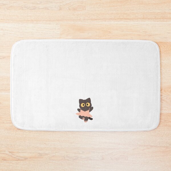 Item preview, little black kitty doing ballet designed and sold by fluffybutton.