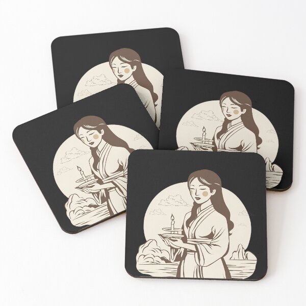 Item preview, Classic Gift Beautiful Women Sunset designed and sold by CherryKaJa.