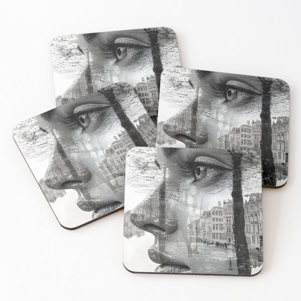 Item preview, Mirrors of Melancholy designed and sold by AI-Only Creations.