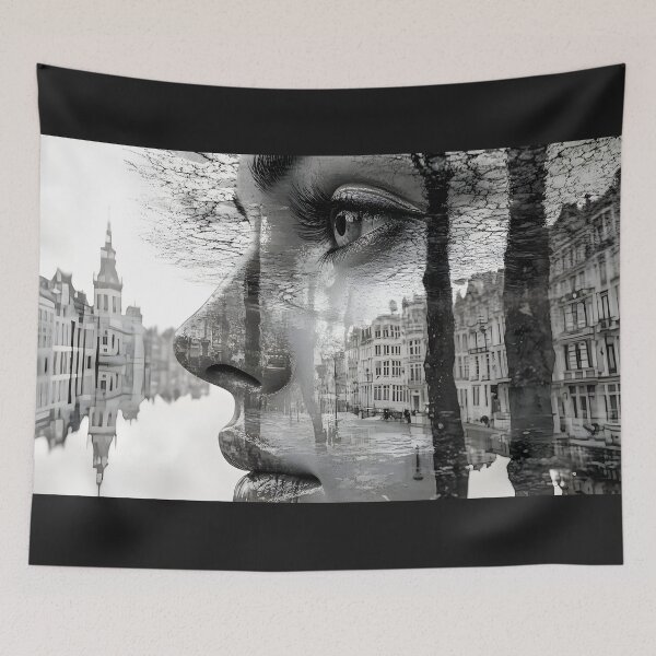 Item preview, Mirrors of Melancholy designed and sold by AI-Only Creations.