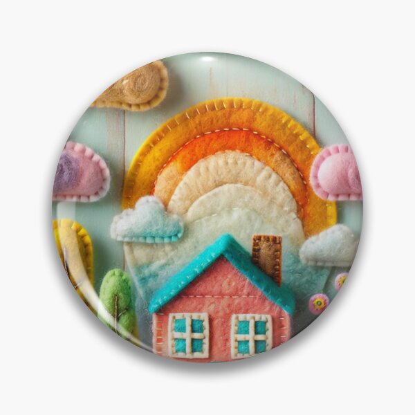 Item preview, Whimsical Felt Haven designed and sold by gatohi.