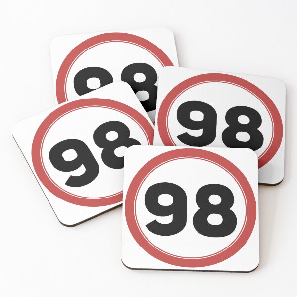 Item preview, Speed limit 98, happy 98th birthday designed and sold by Wolagno.