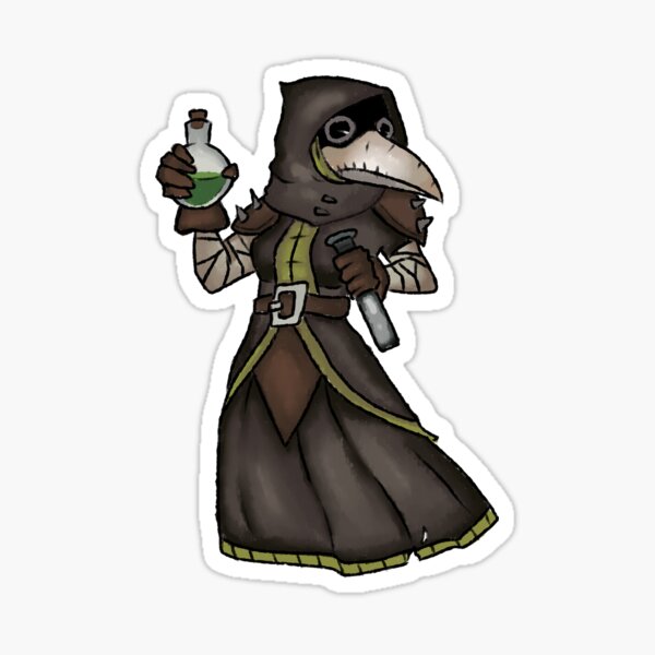 Item preview, Darkest Dungeon Plague Doctor designed and sold by Melissa Van de Giessen.