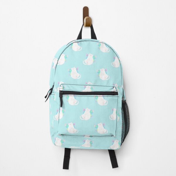 Item preview, Happy Fairy White Cat (with white text) designed and sold by You Store.