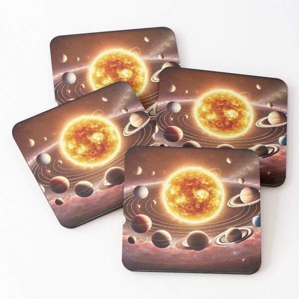 Item preview, The Solar System designed and sold by GlassPenny.