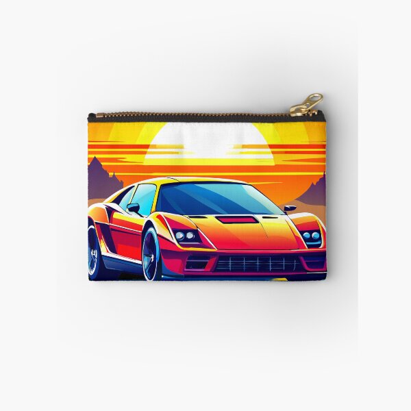 Item preview, Speed and Style: Supercar in Sunset Glow designed and sold by VikArtStudio.