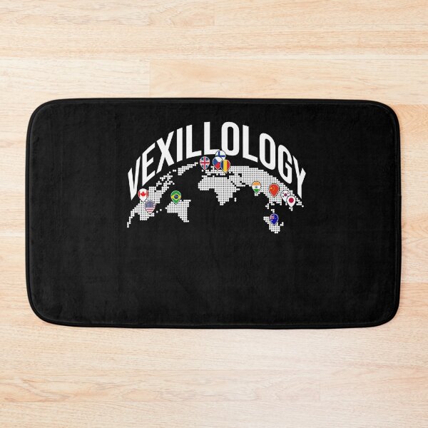Item preview, Vexillology Map Art World Map designed and sold by MooonTees.