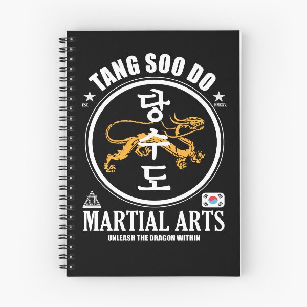 Item preview, Tang Soo Do - Korean martial arts with Kanji and dragons designed and sold by RetroMaritalArt.