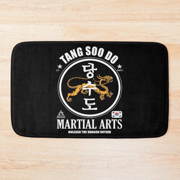 Item preview, Tang Soo Do - Korean martial arts with Kanji and dragons designed and sold by RetroMaritalArt.