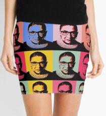 RBG - Pink Wave - Dissent is Patriotic Mini Skirt