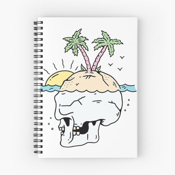 Item preview, beach skull designed and sold by luannsemmsobre.