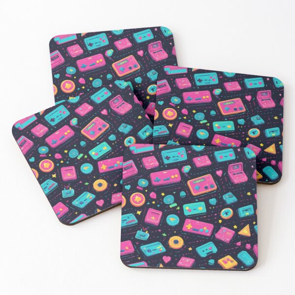 Item preview, Joystick  pattern 90s arcade designed and sold by Expressions-Sel.