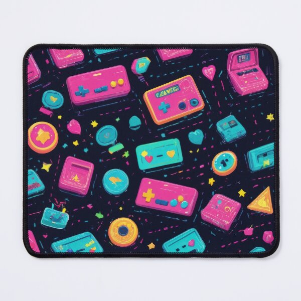 Item preview, Joystick  pattern 90s arcade designed and sold by Expressions-Sel.