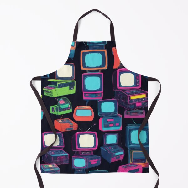 Item preview, Retro TVs  pattern 90s arcade designed and sold by Expressions-Sel.