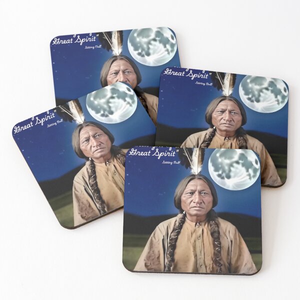 Item preview, Sitting Bull Each Man Is Good designed and sold by SJZDesign.