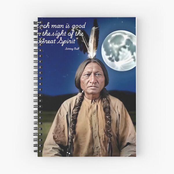 Item preview, Sitting Bull Each Man Is Good designed and sold by SJZDesign.
