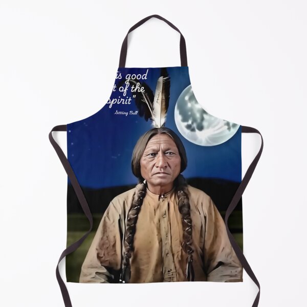 Item preview, Sitting Bull Each Man Is Good designed and sold by SJZDesign.