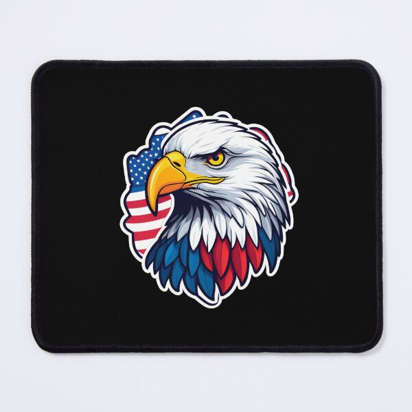 Item preview, American Pride: Eagle and Flag designed and sold by ArtCreator2023.