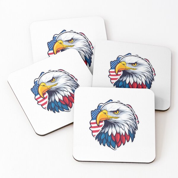 Item preview, American Pride: Eagle and Flag designed and sold by ArtCreator2023.