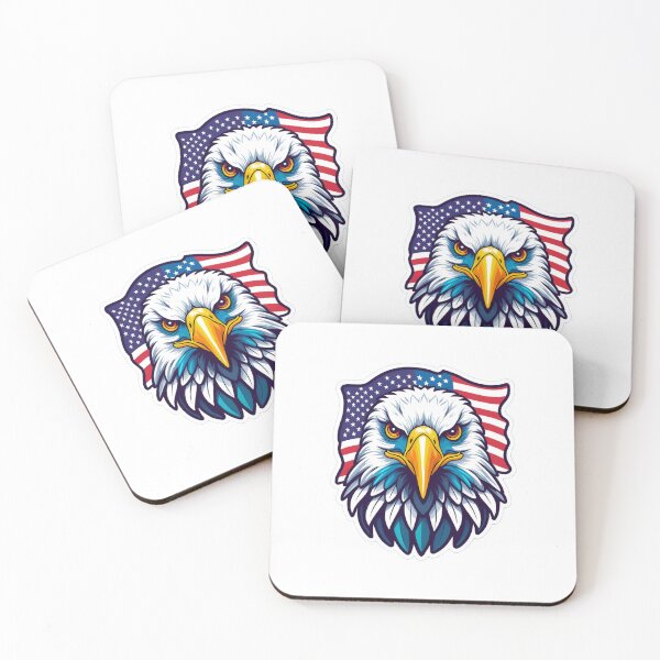 Item preview, Stand Tall: Eagle and Stars Design designed and sold by ArtCreator2023.