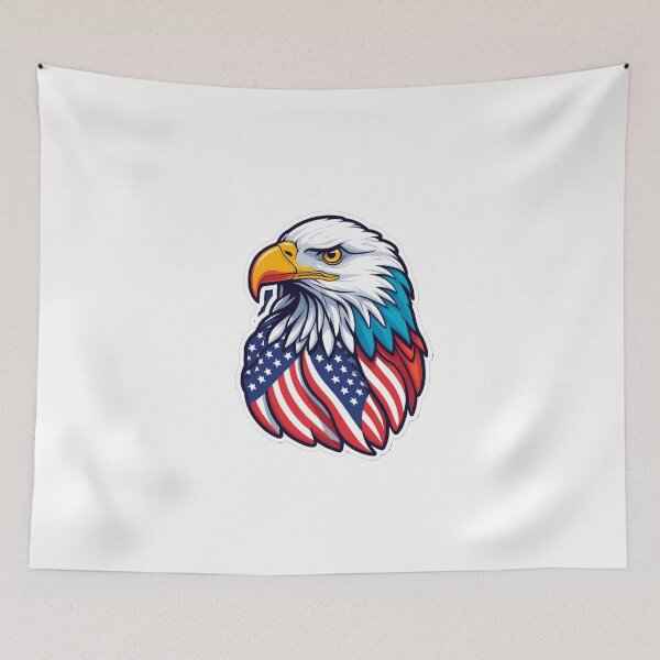 Item preview, American Colors, Bold Eagle Style designed and sold by ArtCreator2023.