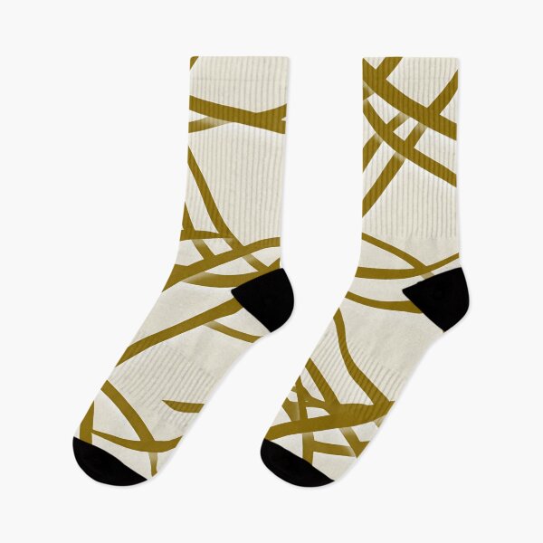 Item preview, " Gold lines, white-gray background." designed and sold by DAMDUANG.