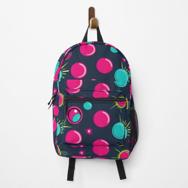 Item preview, pink circles pattern 90s arcade designed and sold by Expressions-Sel.