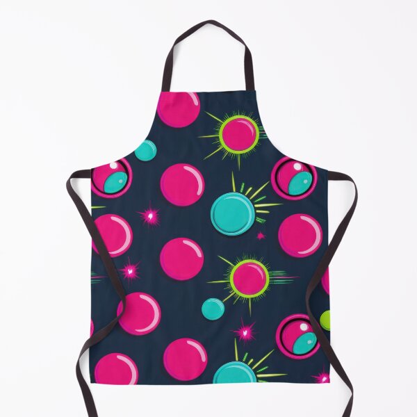 Item preview, pink circles pattern 90s arcade designed and sold by Expressions-Sel.