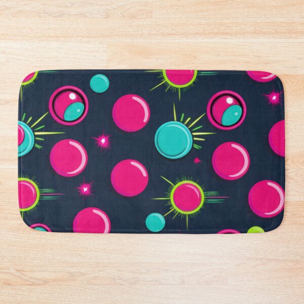 Item preview, pink circles pattern 90s arcade designed and sold by Expressions-Sel.