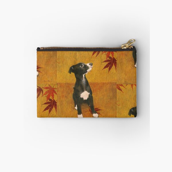 Item preview, Whippet Puppy On Gold designed and sold by mictomart.