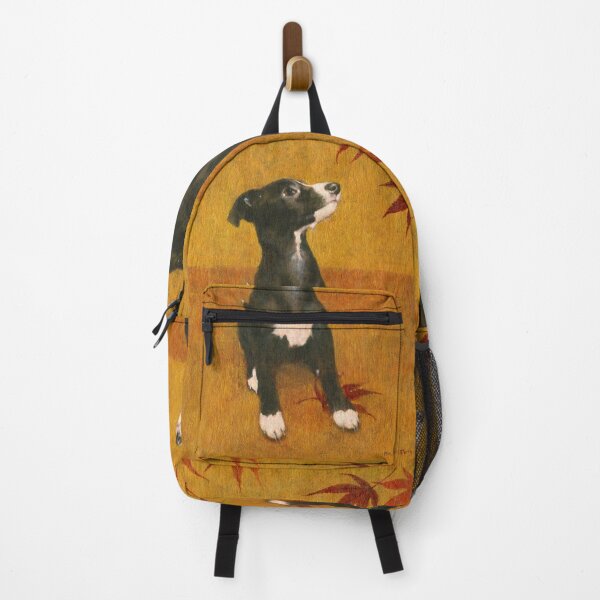 Item preview, Whippet Puppy On Gold designed and sold by mictomart.