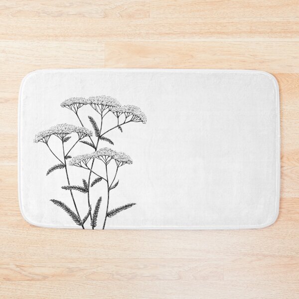 Item preview, Yarrow Achillea millefolium yarrow, ink, hand drawn designed and sold by HoldasGarten.