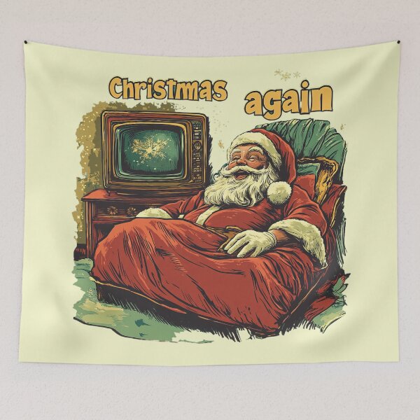 Item preview, Christmas Again: Time to Pretend I’m Watching the Holiday Classics While Actually Napping! designed and sold by emaga.