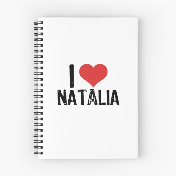 Item preview, I Love Natalia designed and sold by The "I Love Everything" Shop.