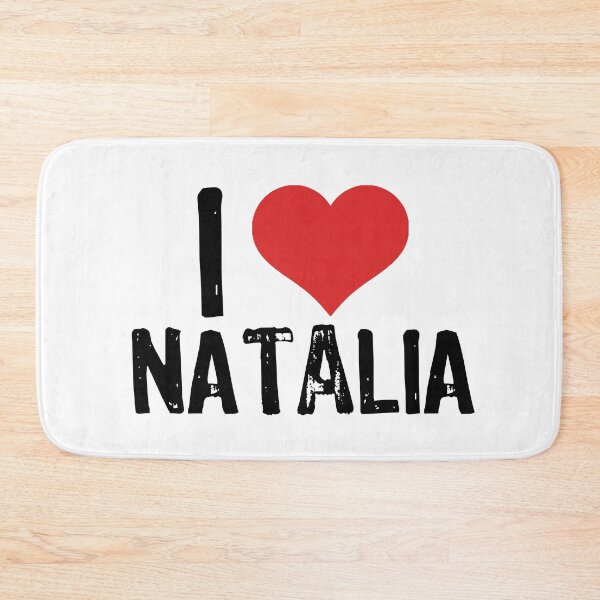 Item preview, I Love Natalia designed and sold by The "I Love Everything" Shop.