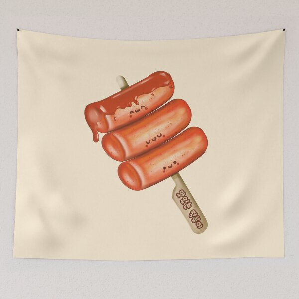 Item preview, Deliciously Kawaii Korean Tteokbokki - Cute & Tasty Art designed and sold by Kimchi-style-.