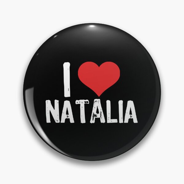 Item preview, I Love Natalia designed and sold by The "I Love Everything" Shop.