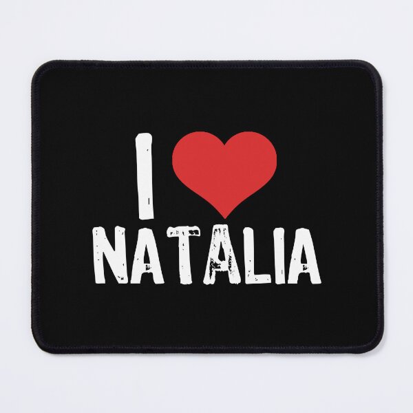 Item preview, I Love Natalia designed and sold by The "I Love Everything" Shop.