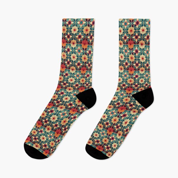 Item preview, Colorful Geometric Pattern - Abstract Tile Design designed and sold by RaiyaTees.