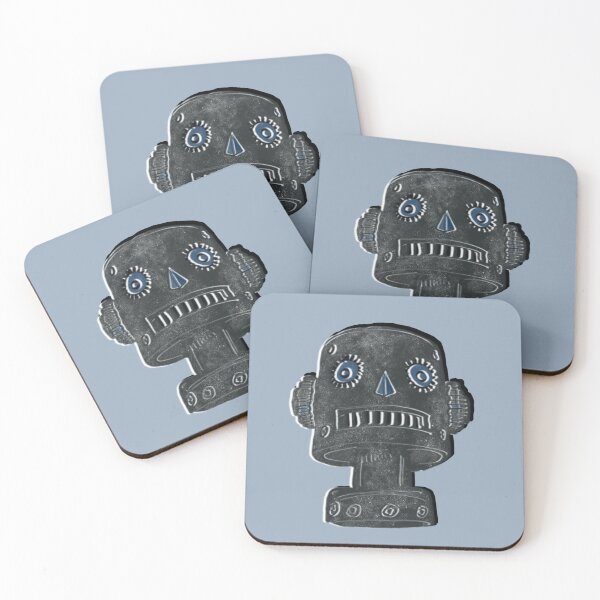 Item preview, Toy Robot Monolith Head in Black designed and sold by ashleywilks.