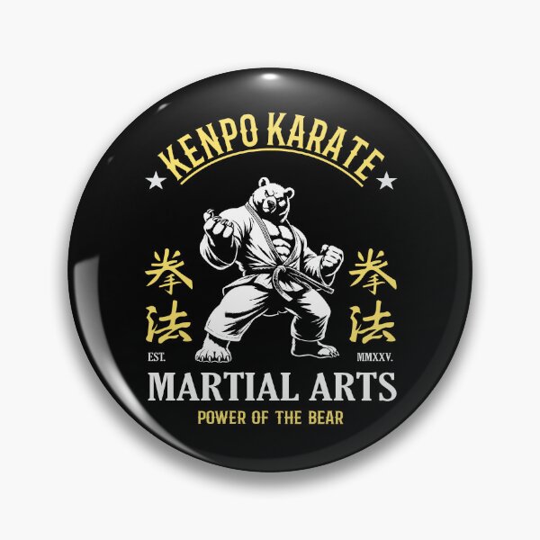 Item preview, Kenpo Karate Bear - Power of the Bear designed and sold by RetroMaritalArt.