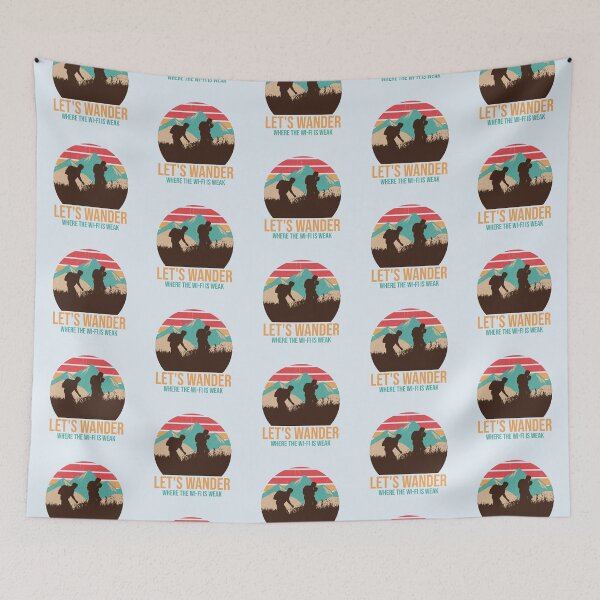 Item preview, Let's Wander Where The Wifi Is Weak designed and sold by Fanverse Merchandise.